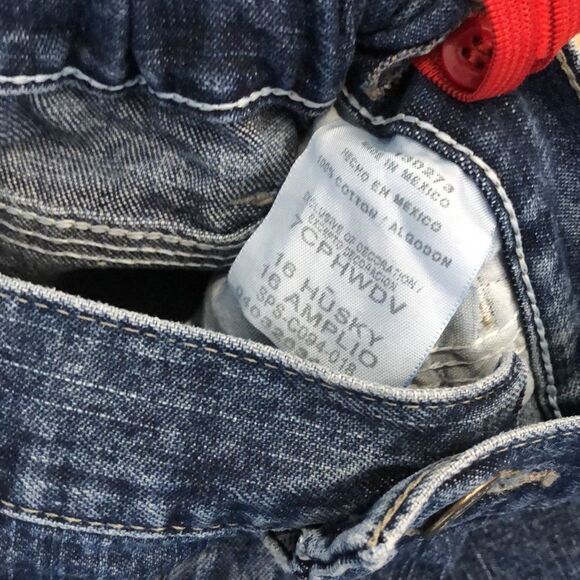 Wrangler Husky Denim Blue Jean with Cinch Waist for Personal Sizing (16 Husky) - Picture 3 of 6